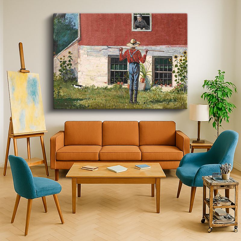 Ressam Kanvas Tablo 1080